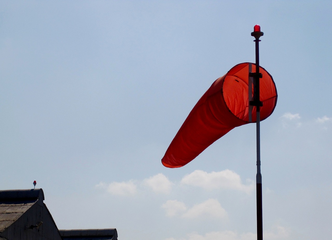 Using a Windsock Pole to Determine Wind Direction